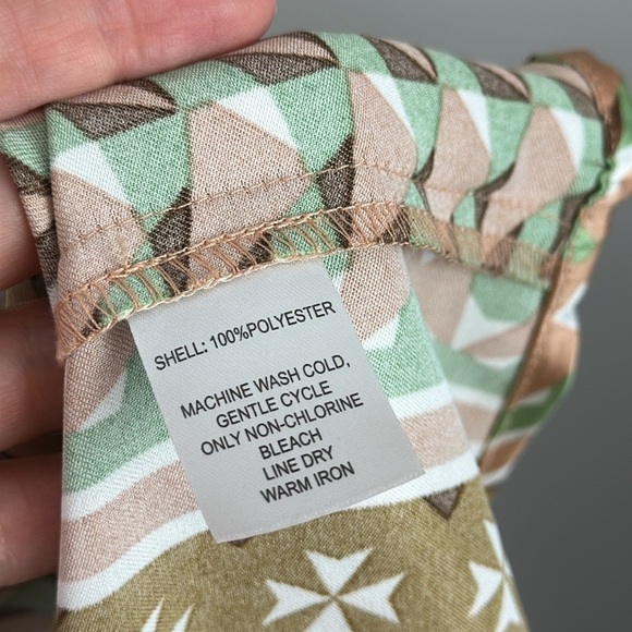 House of Harlow 1960 Geometric Print Midi Dress Size M - Picture 8 of 16